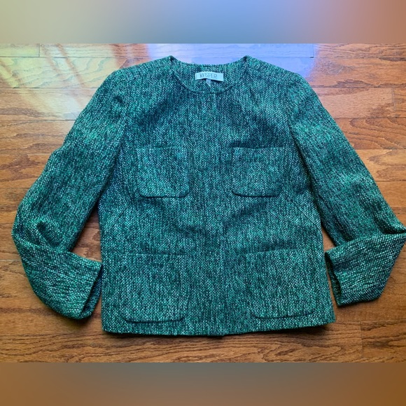 Geraniund Blouse in Kasper Green